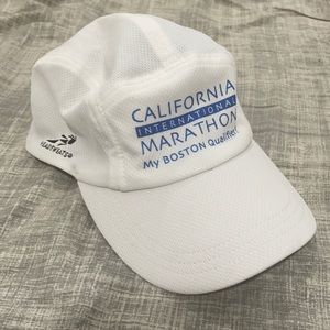 California International/Boston marathon hat